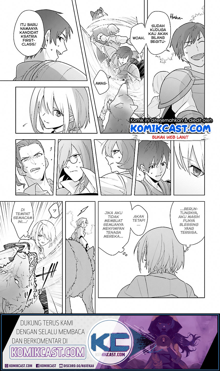 The Undead Lord of the Palace of Darkness Chapter 08 Bahasa Indonesia